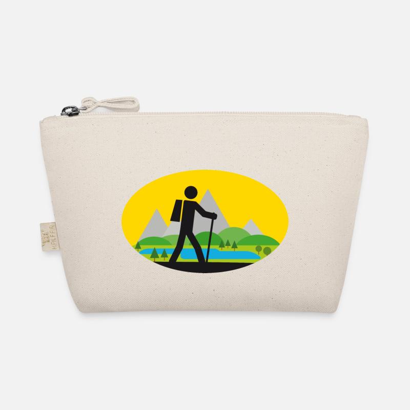 Hikers with landscape Organic Pouch