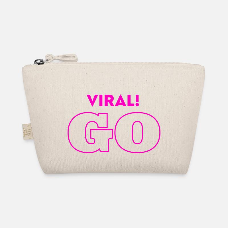GO VIRAL! - Bio-Täschchen - Natur