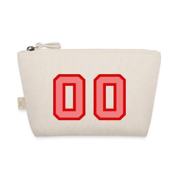 Cool Retro Retrostyle Numéro de maillot numéro de dos - Trousse biologique - nature - Devant