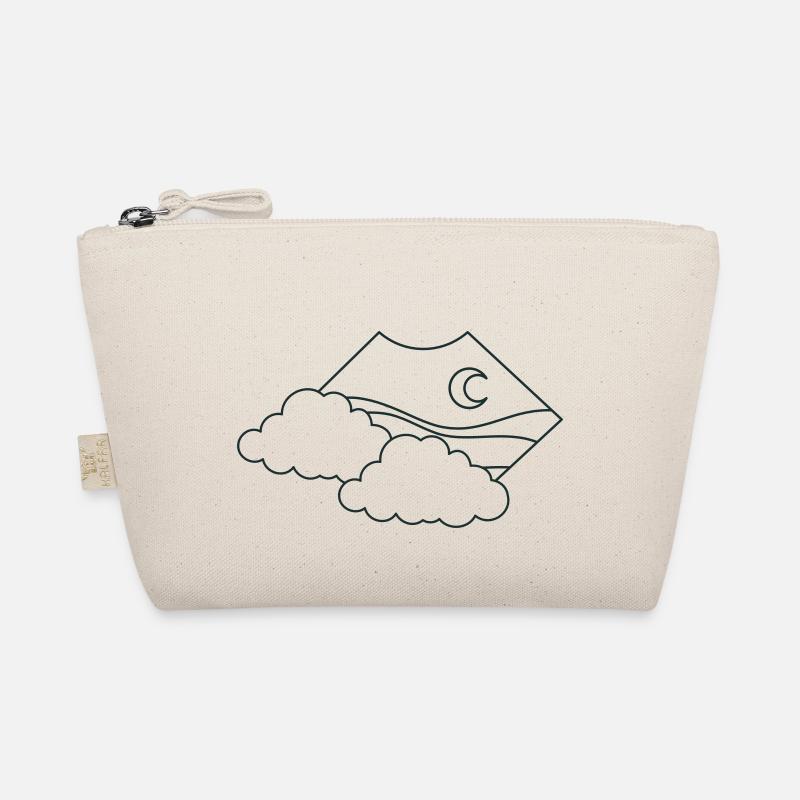 BOHO cloud above moon Organic Pouch