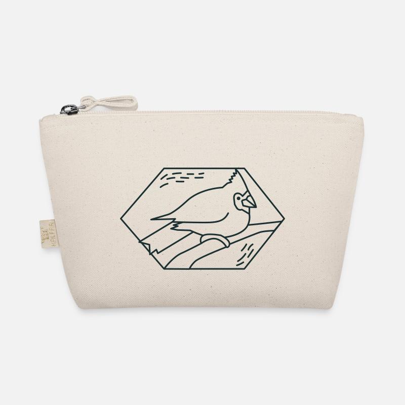 Diamant Kardinalvogel Bio-Täschchen