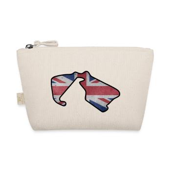 Piste de course de Grande-Bretagne avec drapeau - Trousse biologique - nature - Devant