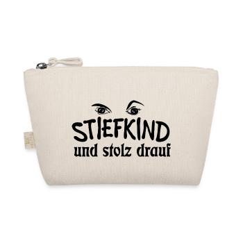 Stiefkind und stolz drauf - Bio-Täschchen - Natur - Vorne