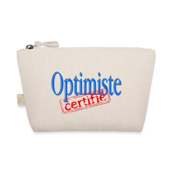 Optimiste certifié - Trousse biologique - nature - Devant