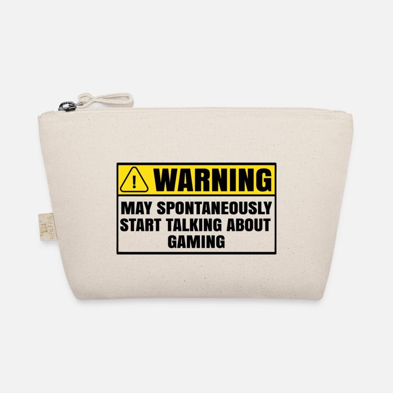 Warning May Spontaneously Start Talking About Gami Bio-Täschchen