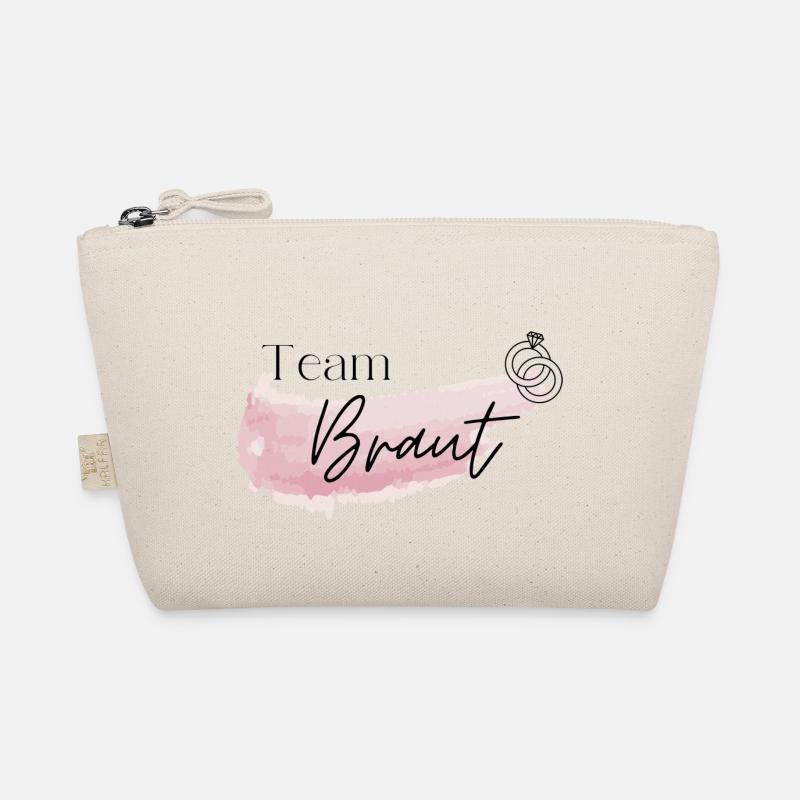 Team Braut - Bio-Täschchen - Natur