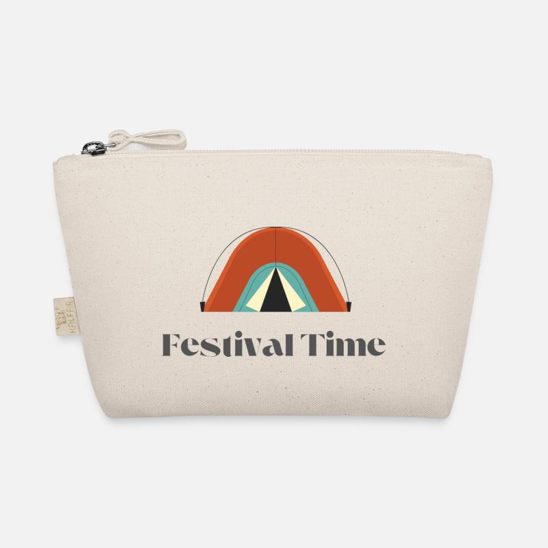 Festival Time - Bio-Täschchen - Natur