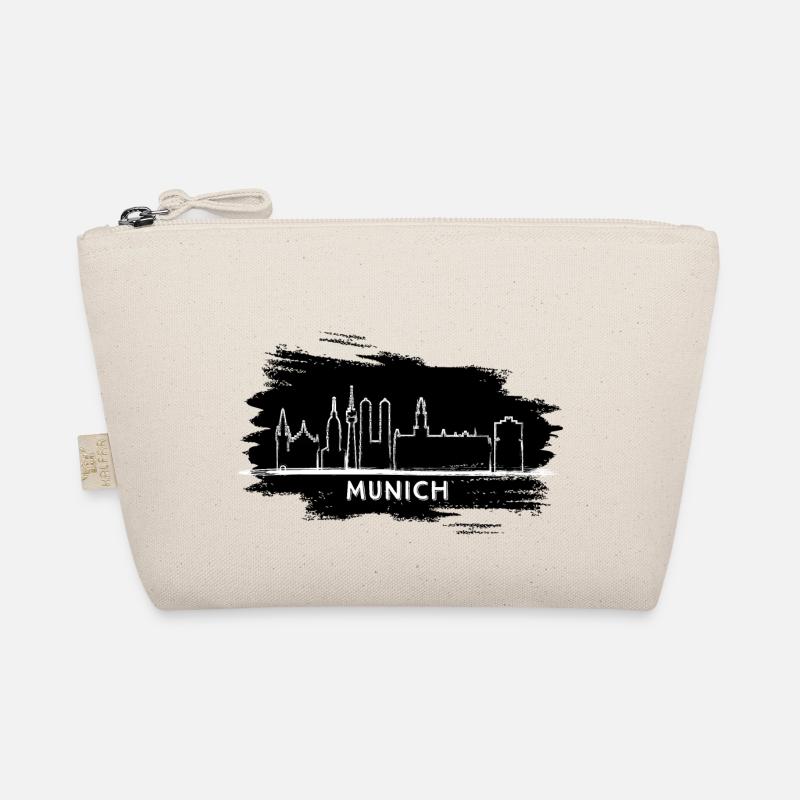 Munich Skyline Organic Pouch