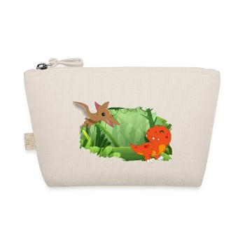 Dinosaurs in the Forest - Organic Pouch - nature - Front
