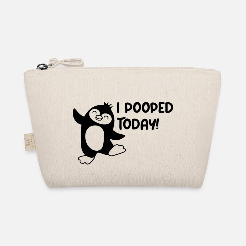 I pooped today witzig Bio-Täschchen