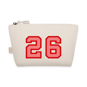 Cool Retro Retrostyle Jersey Number Back Number - Organic Pouch - nature - Front
