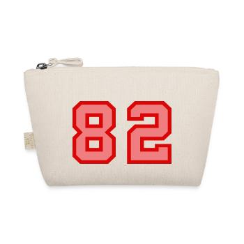 Cool Retro Retrostyle Numéro de maillot numéro de dos - Trousse biologique - nature - Devant