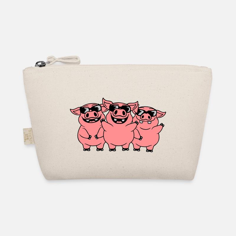 Lunettes de soleil Cool Pigs Équipe Trousse biologique