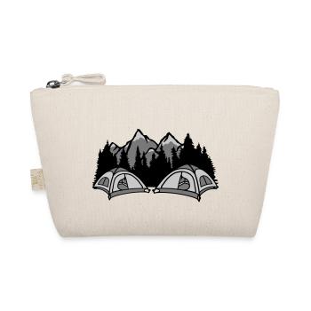 Forest campers live outside - Organic Pouch - nature - Front