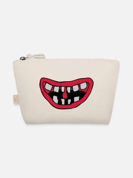 Conception de la bouche de monstre rieur - Trousse biologique - nature - Devant