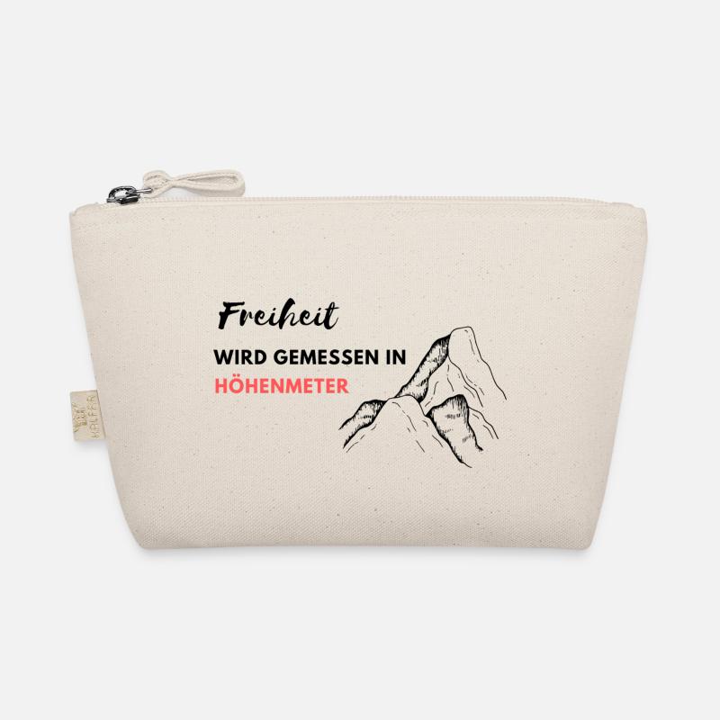 freiheit wird in höhenmeter gemessen Bio-Täschchen