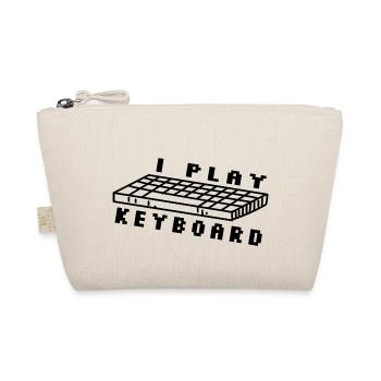 I Play The Keyboard Programmer Software Developer - Bio-Täschchen - Natur - Vorne