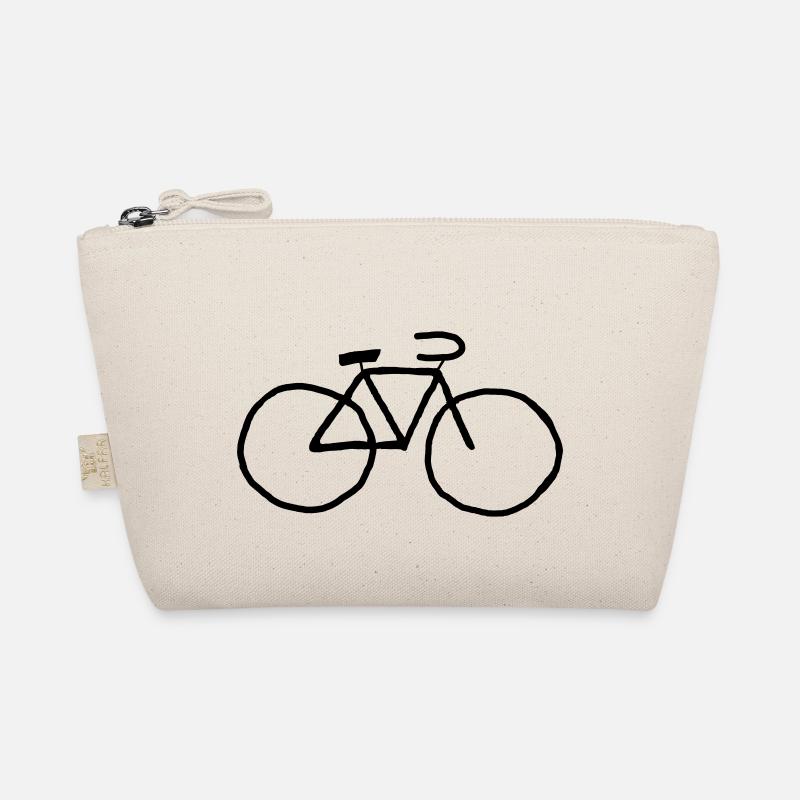 Fahrrad - Bio-Täschchen - Natur