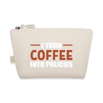 Coffee in guidelines Insurance broker poison - Organic Pouch - nature - Front