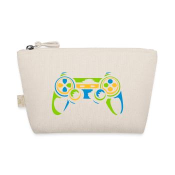 Colorful Controller Retro Console - Organic Pouch - nature - Front