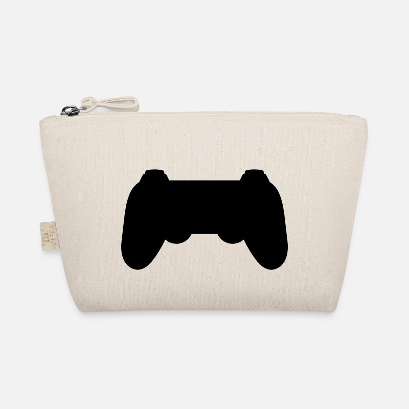 Silhouette Console Retro Controller Organic Pouch