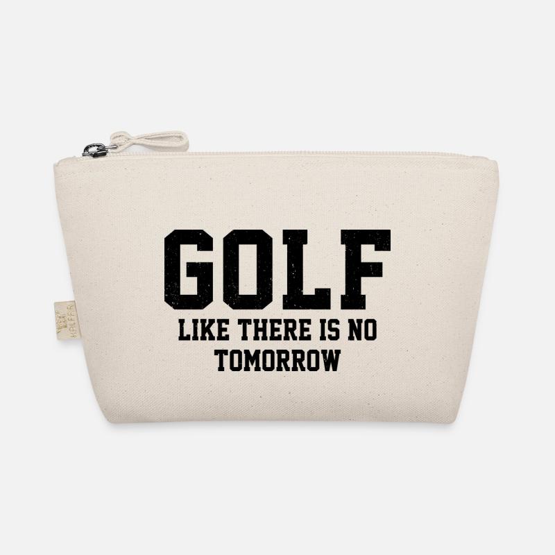 Golf Like There Is No Tomorrow Golf Player Golfing Bio-Täschchen