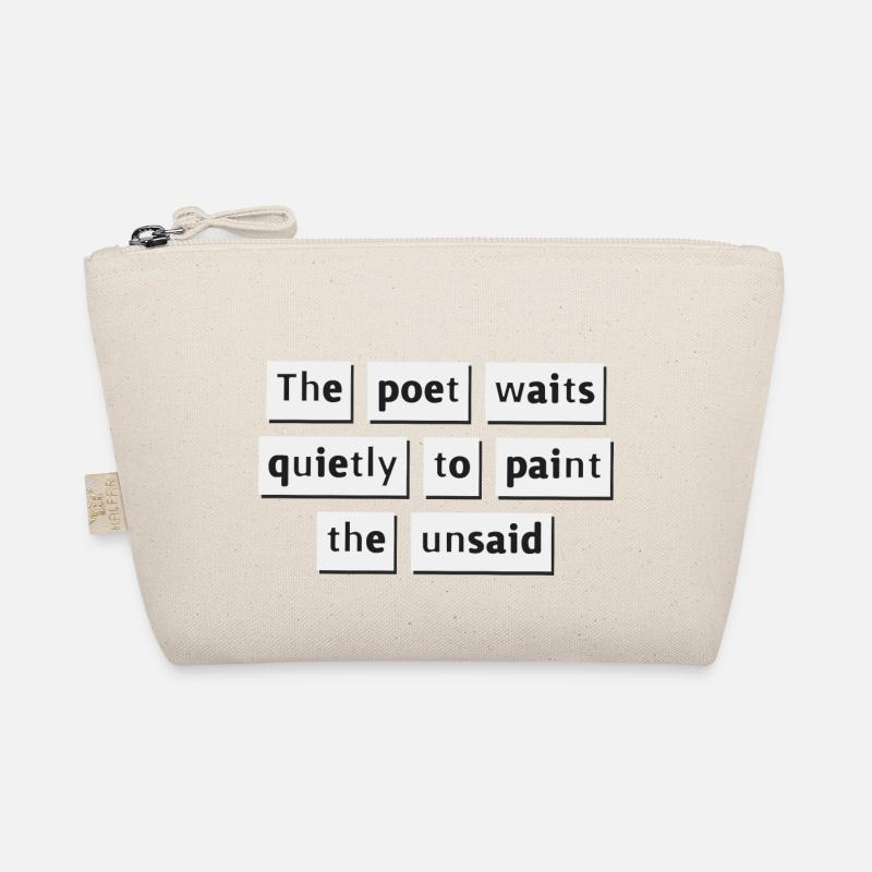 Der Dichter wartet leise... Bio-Täschchen