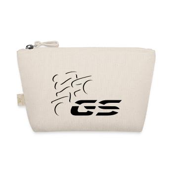 Logo GS driver no. 6 | Black - Organic Pouch - nature - Front