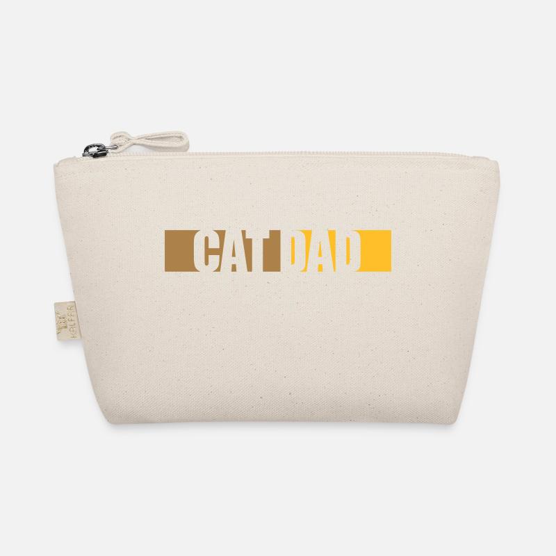 Cat Dad Bar Design Organic Pouch