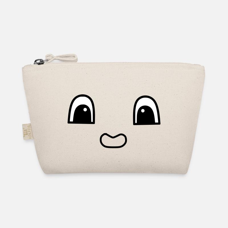 Cute face Bio-Täschchen