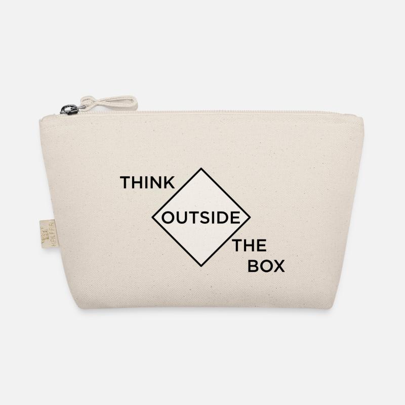 OUTSIDE THE BOX | THINKING | DIFFERENT | CHANGE Bio-Täschchen