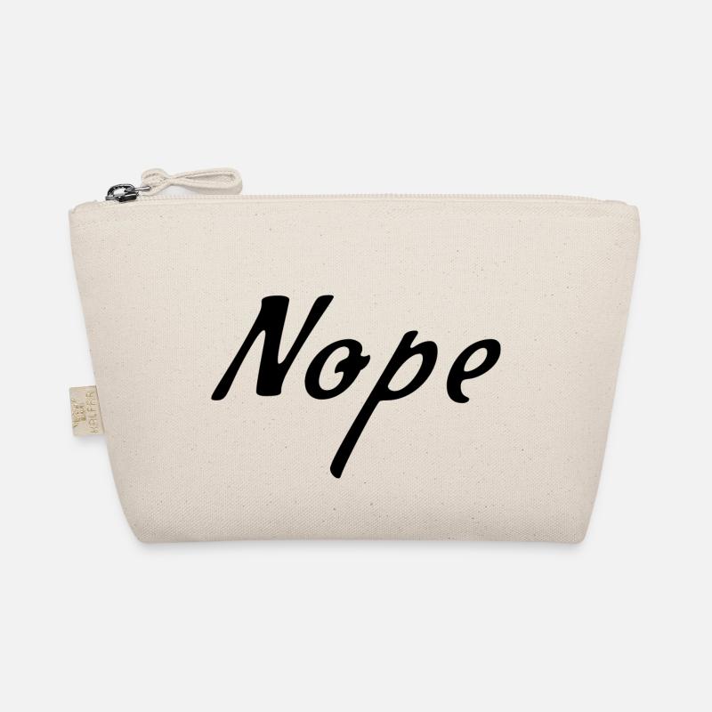 Nope - Bio-Täschchen - Natur
