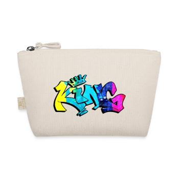 Graffiti-Stil Splash Hip Hop Farben Maler König - Bio-Täschchen - Natur - Vorne