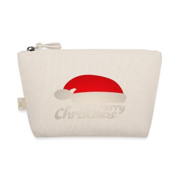 Merry Christmas - Bio-Täschchen - Natur - Vorne