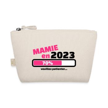 annonce grossesse mamie en 2023 veuillez patienter - Trousse biologique - nature - Devant