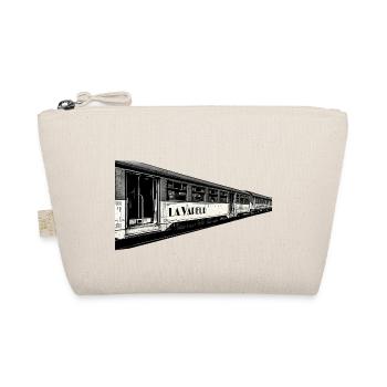 the old steam rail train - Organic Pouch - nature - Front