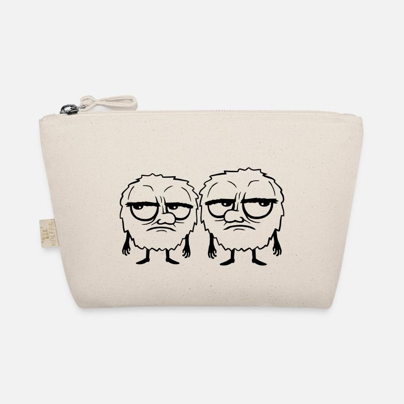 Team 2 Monsters annoyed Organic Pouch