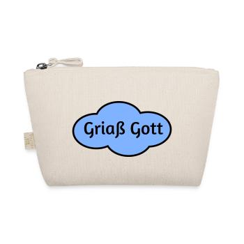 Griaß Gott - Bio-Täschchen - Natur - Vorne