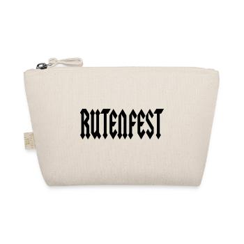 Schriftzug Rutenfest Ravensburg - Bio-Täschchen - Natur - Vorne