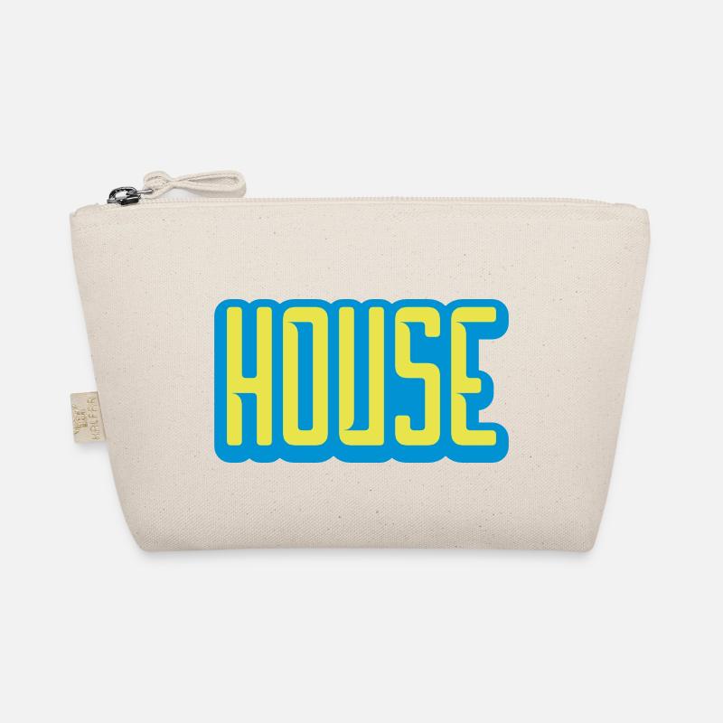 Conception de logo de lettrage de maison Trousse biologique