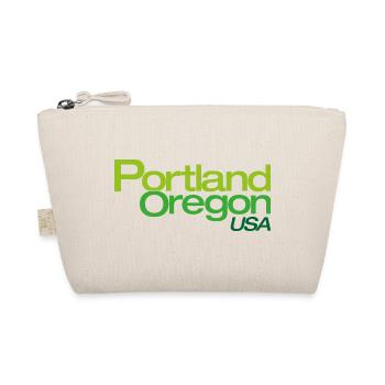 Portland Gradient City Logo - Organic Pouch - nature - Front