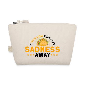 Taco Tacos Mexicain Fast Food Cadeau - Trousse biologique - nature - Devant