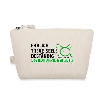 Sternzeichen Stier - Eigenschaften - Bio-Täschchen - Natur - Vorne