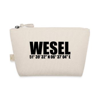 Wesel Koordinaten - Bio-Täschchen - Natur - Vorne