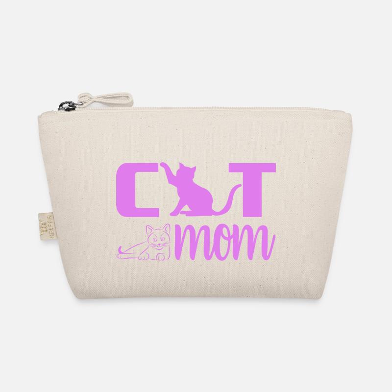 Katzen Mama Katzen Oma Großmutter Mutter Mom Katze Bio-Täschchen