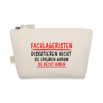 Fachlagerist Stablerfahrer Lustige Spruch Geschenk - Bio-Täschchen - Natur - Vorne