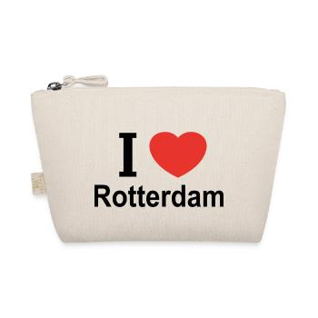 Ich liebe Rotterdam Holland - Bio-Täschchen - Natur - Vorne