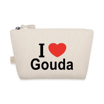 I love Gouda - Organic Pouch - nature - Front