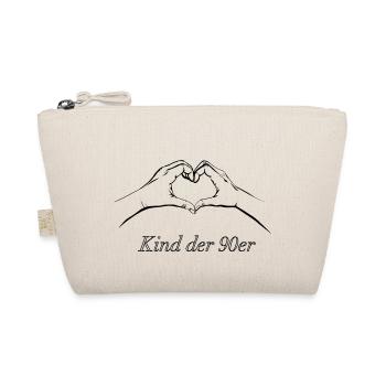 Kind der 90er - Bio-Täschchen - Natur - Vorne