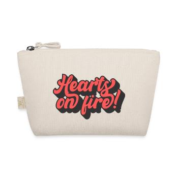 Hearts on Fire 2 - Bio-Täschchen - Natur - Vorne